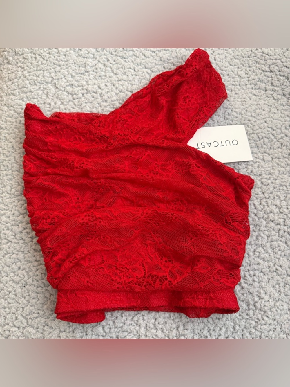 Outcast Clothing one-shoulder top